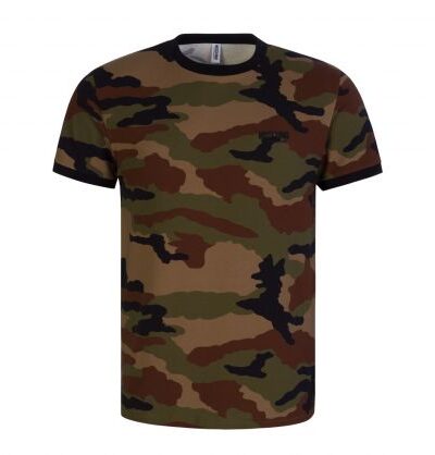 T-shirt Estampada Tropa Moschino