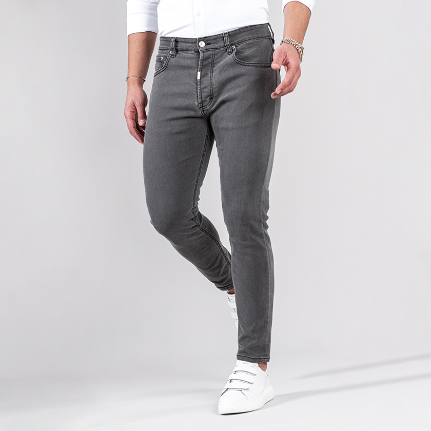 Denim Cinzenta Slim Zolf - Image 2