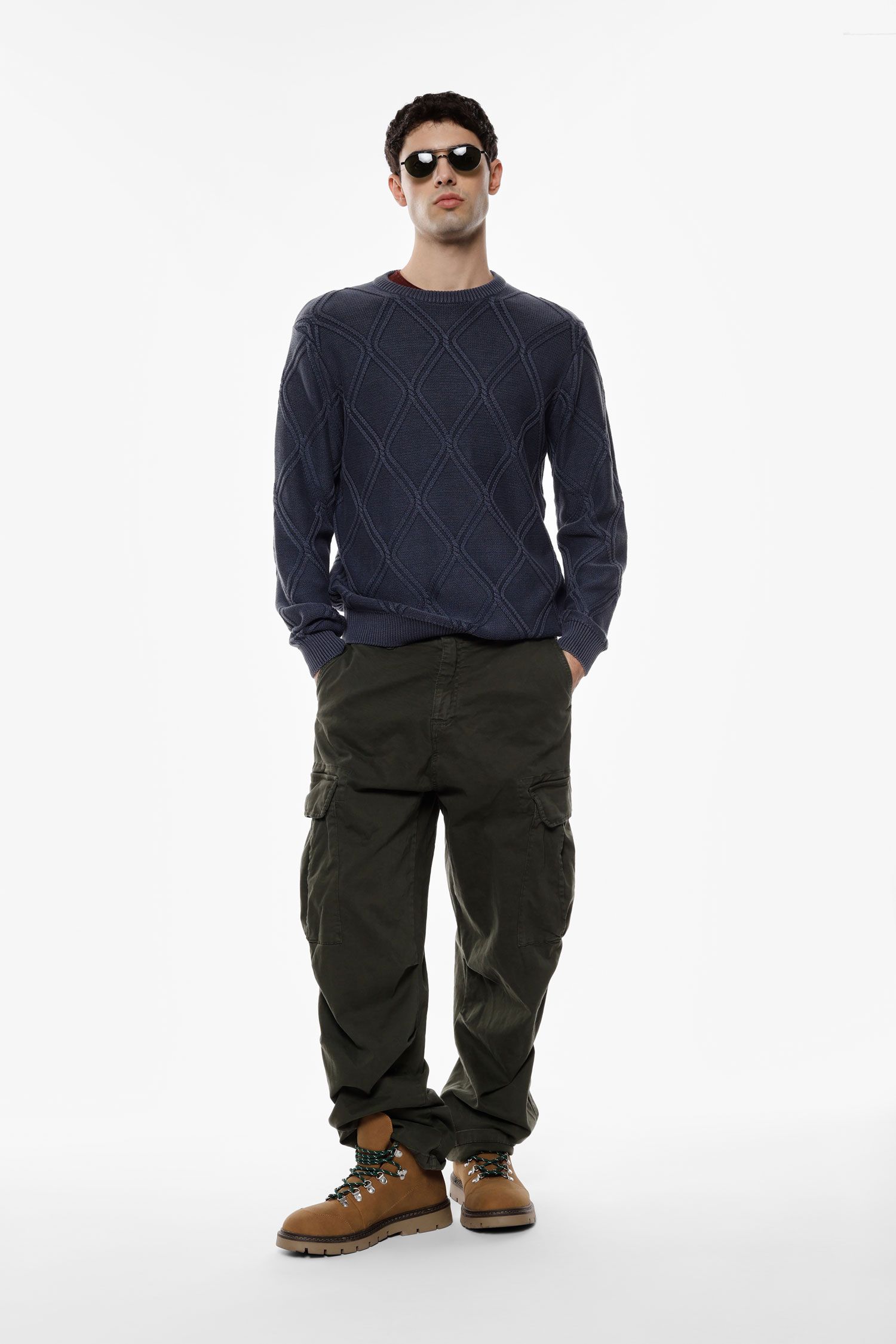 Calça Cargo Verde Imperial