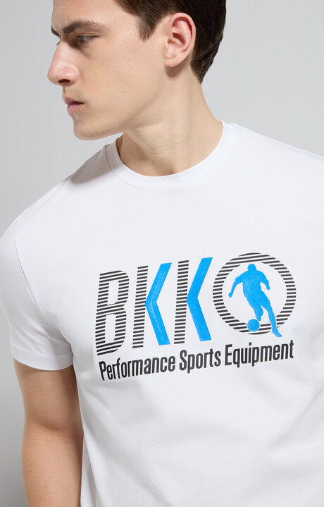 T-shirt Branca Bikkembergs